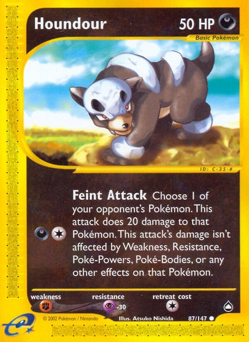 Image for Houndour (87) (087/147) [Aquapolis] - Pokemon