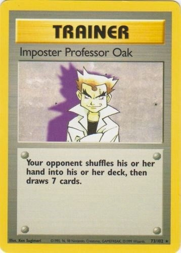 Image for Imposter Professor Oak (073/102) [Base Set] - Pokemon