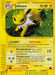 Image for Jolteon (H12) (H12/H32) (Holofoil) [Skyridge] - Pokemon