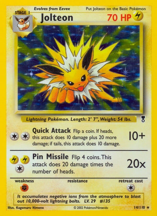Image for Jolteon (014/110) (Reverse Holofoil) [Legendary Collection] - Pokemon