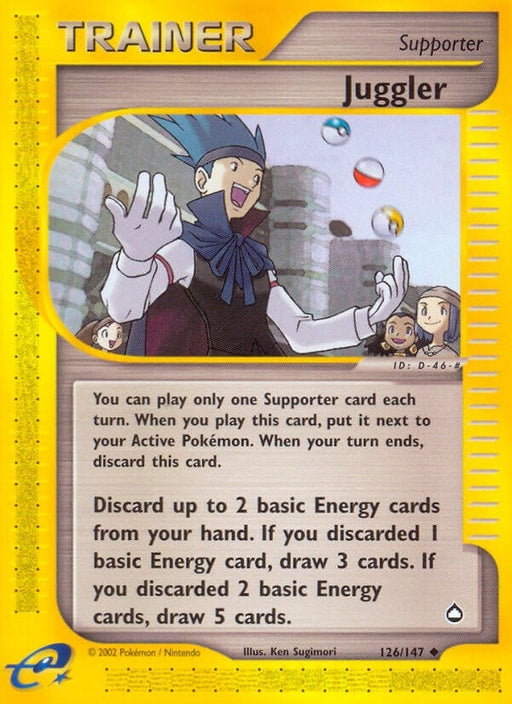 Image for Juggler (126/147) (Reverse Holofoil) [Aquapolis] - Pokemon