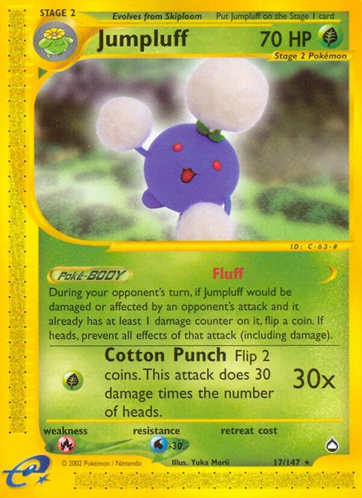 Image for Jumpluff (017/147) [Aquapolis] - Pokemon