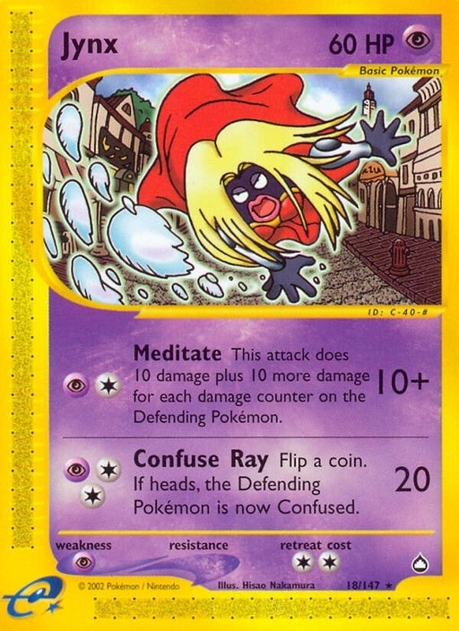 Image for Jynx (018/147) (Reverse Holofoil) [Aquapolis] - Pokemon