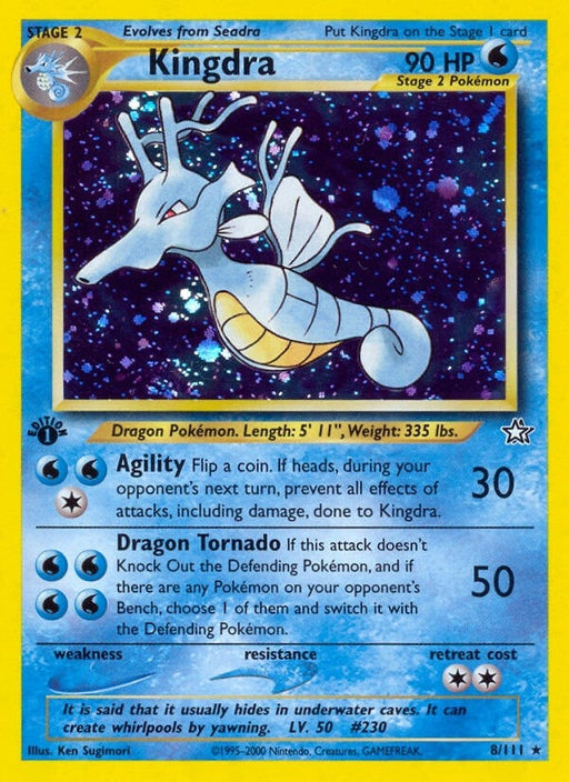 Image for Kingdra (008/111) (1st Edition Holofoil) [Neo Genesis] - Pokemon