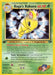 Image for Koga's Kakuna (047/132) (1st Edition) [Gym Challenge] - Pokemon