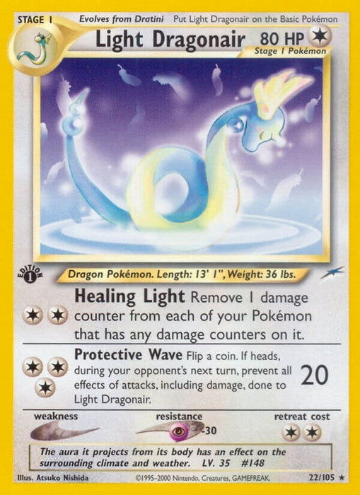 Image for Light Dragonair (022/105) (1st Edition) [Neo Destiny] - Pokemon