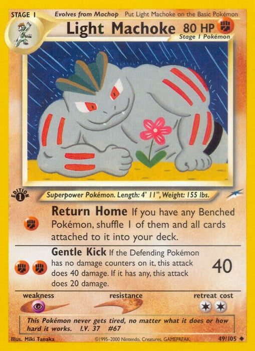 Image for Light Machoke (049/105) (Unlimited) [Neo Destiny] - Pokemon