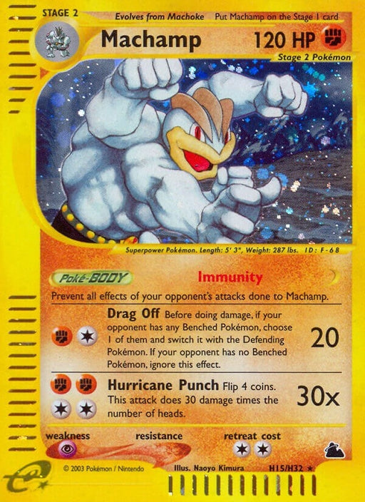 Image for Machamp (H15) (H15/H32) (Holofoil) [Skyridge] - Pokemon