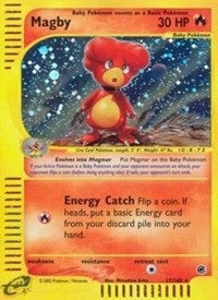 Image for Magby (17) (017/165) (Holofoil) [Expedition] - Pokemon