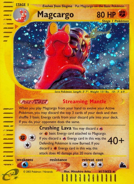 Image for Magcargo (H17) (H17/H32) (Holofoil) [Skyridge] - Pokemon