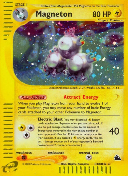 Image for Magneton (H18) (H18/H32) (Holofoil) [Skyridge] - Pokemon