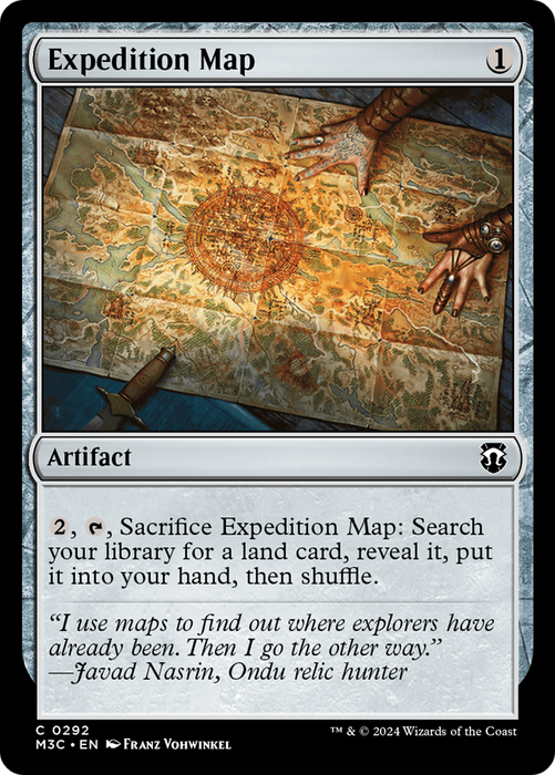 Expedition Map [M3C-292] - Modern Horizons 3 Commander
