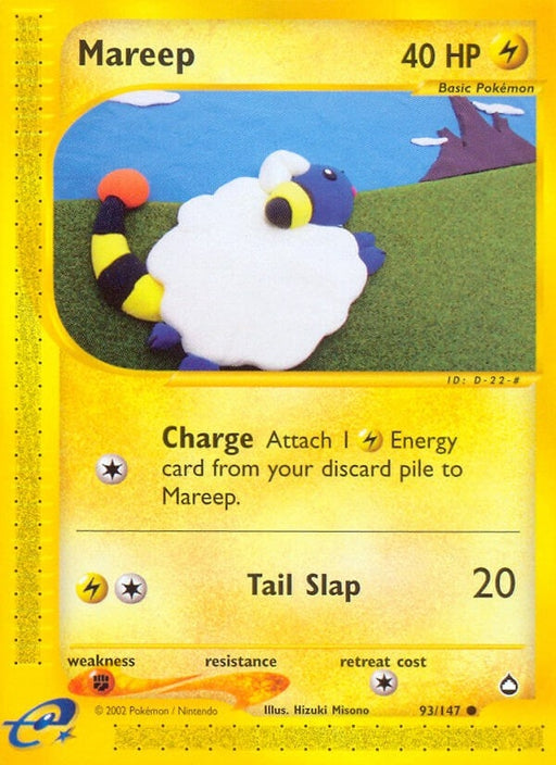 Image for Mareep (093/147) [Aquapolis] - Pokemon