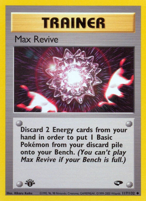 Image for Max Revive (117/132) (1st Edition) [Gym Challenge] - Pokemon