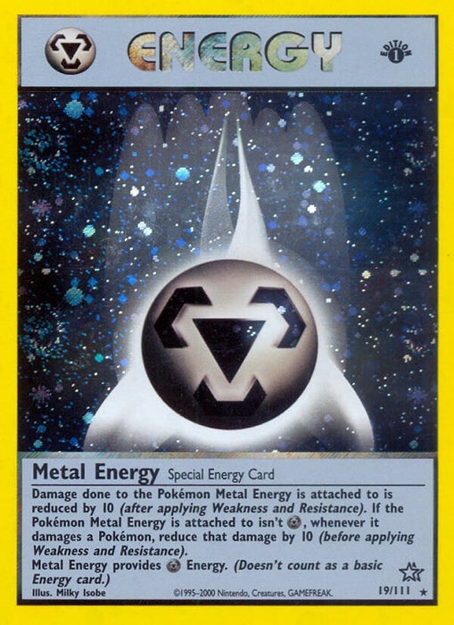 Image for Metal Energy (019/111) (Unlimited Holofoil) [Neo Genesis] - Pokemon