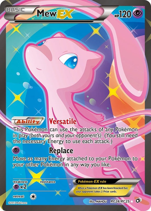 Image for Mew EX (Full Art) (RC24/RC25) (Holofoil) [Legendary Treasures: Radiant Collection] - Pokemon