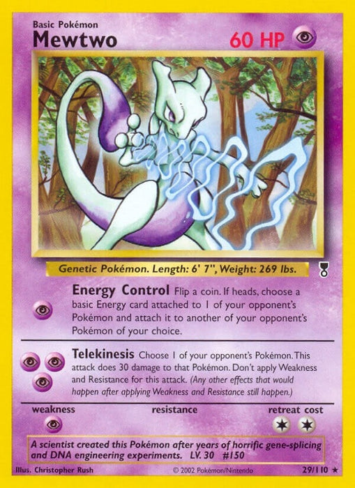 Image for Mewtwo (029/110) (Reverse Holofoil) [Legendary Collection] - Pokemon