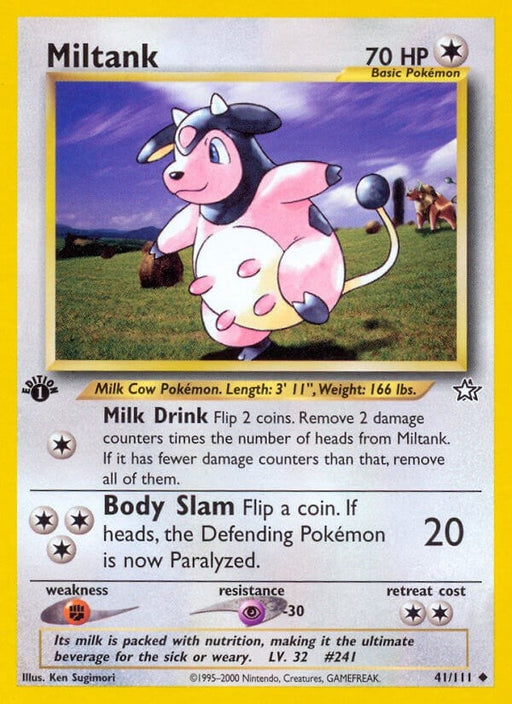 Image for Miltank (041/111) (Unlimited) [Neo Genesis] - Pokemon