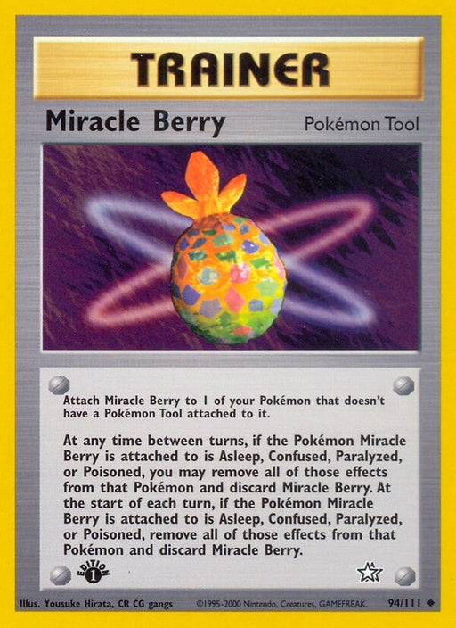 Image for Miracle Berry (094/111) (Unlimited) [Neo Genesis] - Pokemon