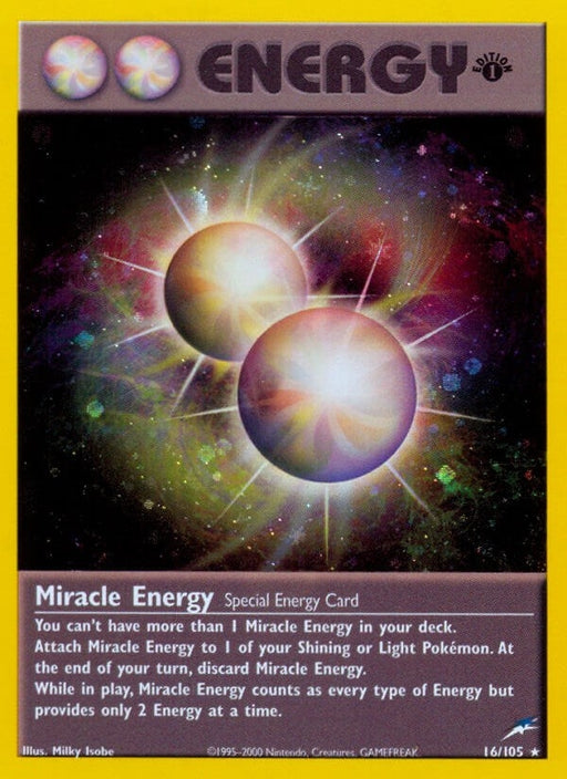 Image for Miracle Energy (016/105) (Unlimited Holofoil) [Neo Destiny] - Pokemon