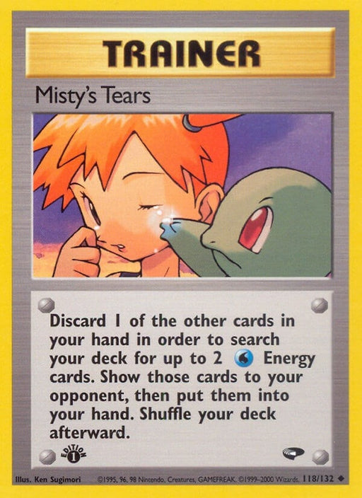 Image for Misty's Tears (118/132) (Unlimited) [Gym Challenge] - Pokemon