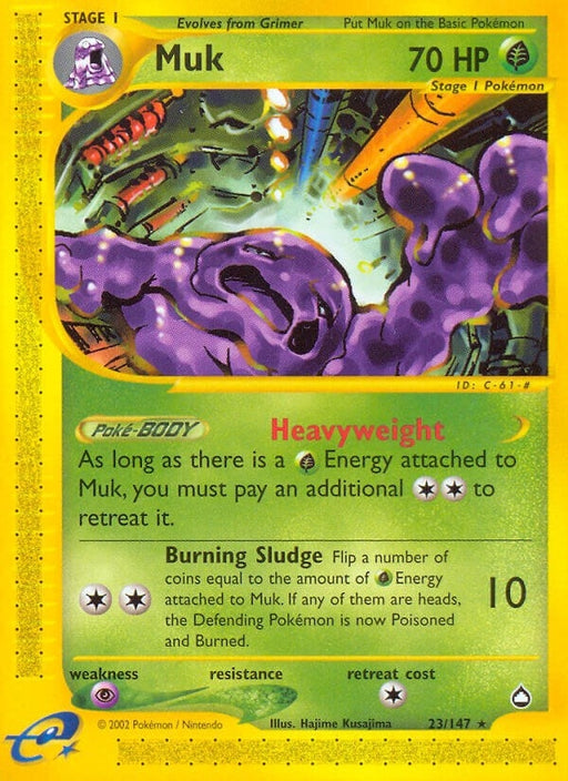 Image for Muk (023/147) (Reverse Holofoil) [Aquapolis] - Pokemon