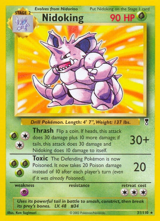 Image for Nidoking (031/110) (Reverse Holofoil) [Legendary Collection] - Pokemon