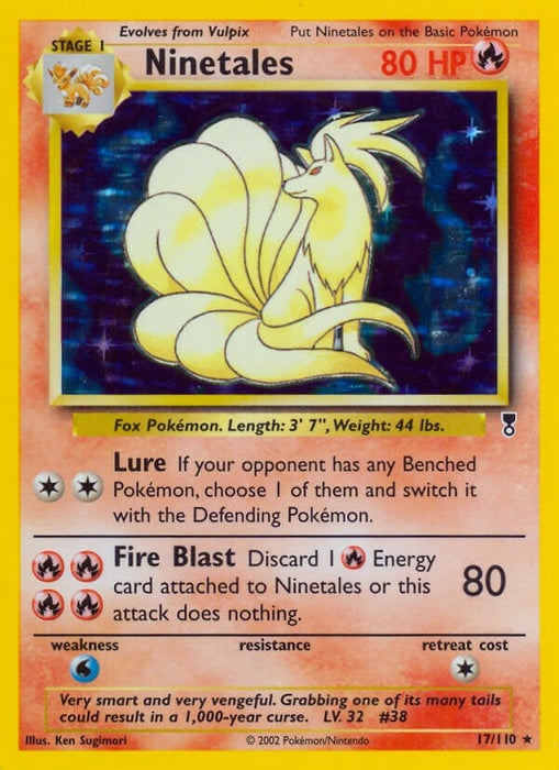 Image for Ninetales (017/110) (Reverse Holofoil) [Legendary Collection] - Pokemon