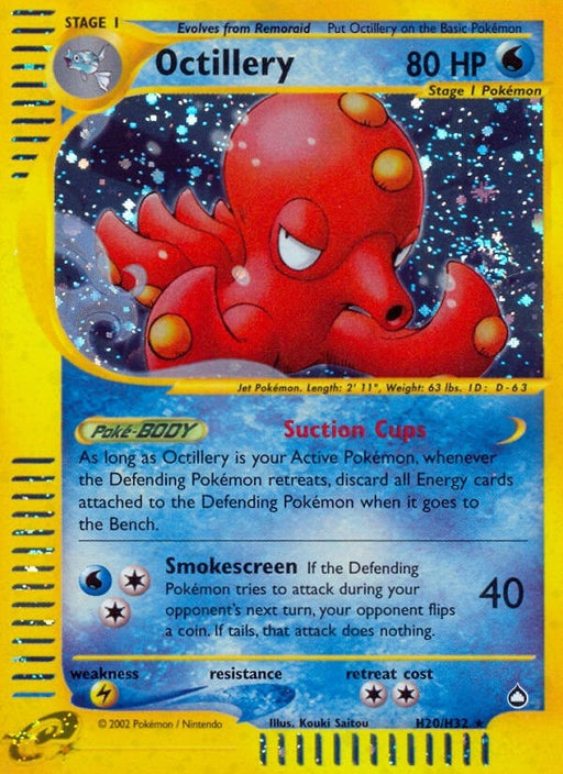 Image for Octillery (H20) (H20/H32) (Holofoil) [Aquapolis] - Pokemon