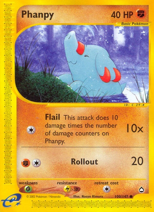 Image for Phanpy (100/147) [Aquapolis] - Pokemon