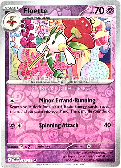 Floette (087/167) Reverse Holofoil [SV06: Twilight Masquerade]