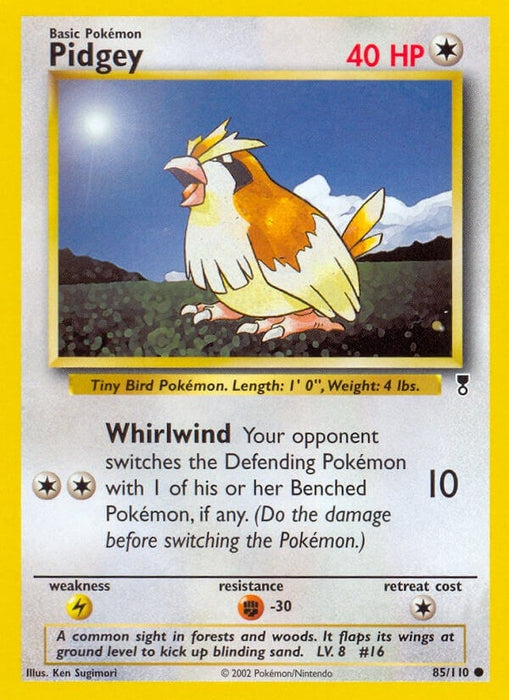 Image for Pidgey (085/110) (Reverse Holofoil) [Legendary Collection] - Pokemon