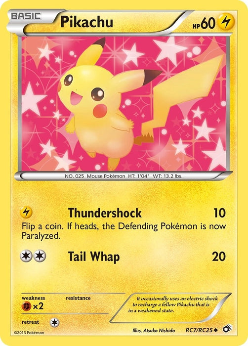 Image for Pikachu (RC7/RC25) (Holofoil) [Legendary Treasures: Radiant Collection] - Pokemon