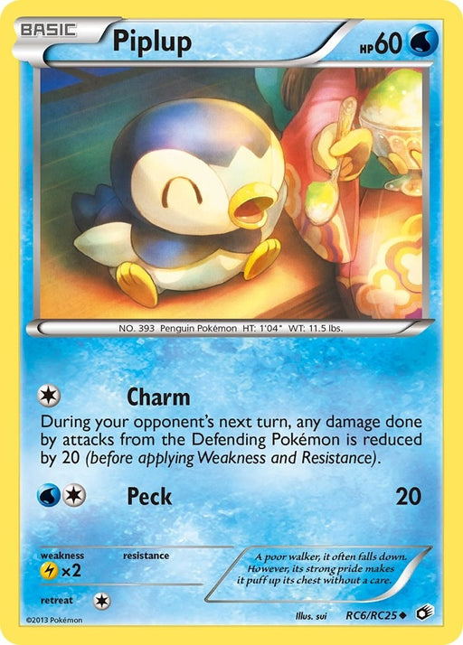 Image for Piplup (RC6/RC25) (Holofoil) [Legendary Treasures: Radiant Collection] - Pokemon