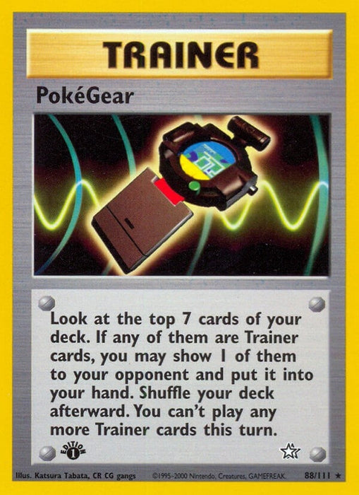Image for PokeGear (088/111) (1st Edition) [Neo Genesis] - Pokemon
