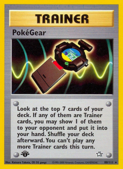 Image for PokeGear (088/111) (1st Edition) [Neo Genesis] - Pokemon