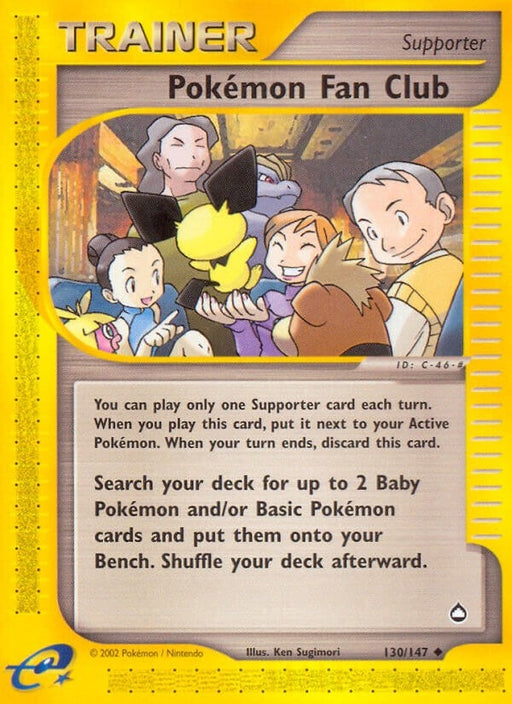 Image for Pokemon Fan Club (130/147) (Reverse Holofoil) [Aquapolis] - Pokemon