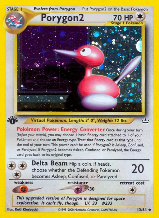 Image for Porygon2 (12/64) (Unlimited Holofoil) [Neo Revelation] - Pokemon