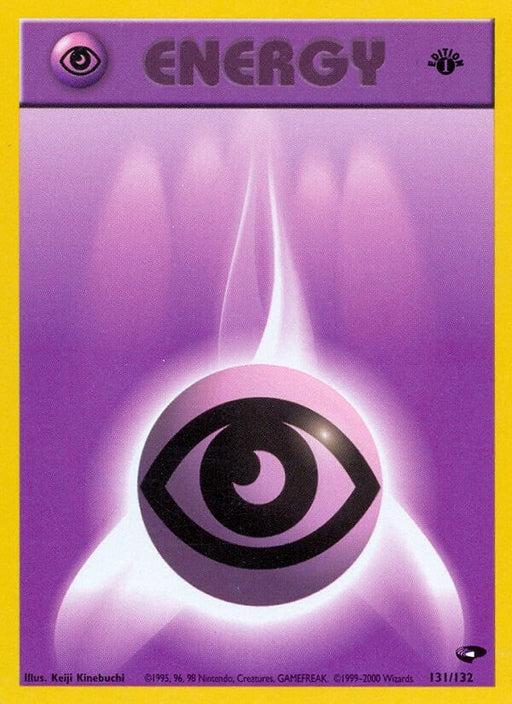 Image for Psychic Energy (131/132) (1st Edition) [Gym Challenge] - Pokemon
