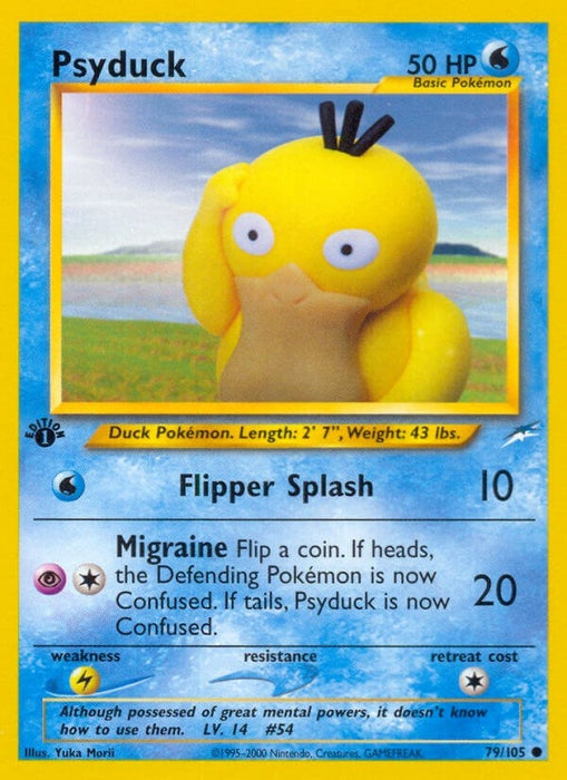 Image for Psyduck (079/105) (1st Edition) [Neo Destiny] - Pokemon