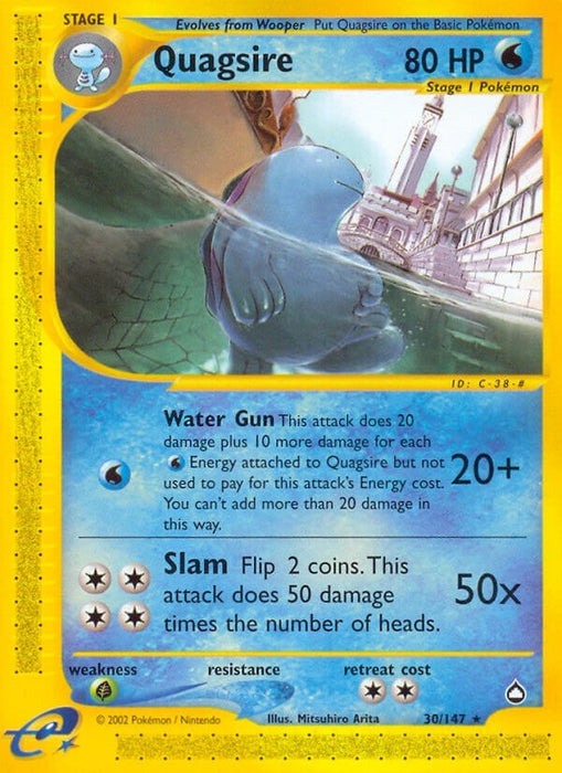 Image for Quagsire (030/147) [Aquapolis] - Pokemon