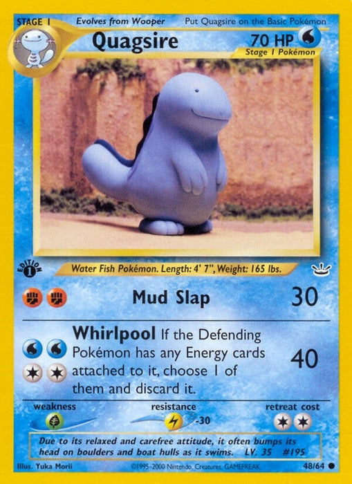 Image for Quagsire (48/64) (Unlimited) [Neo Revelation] - Pokemon
