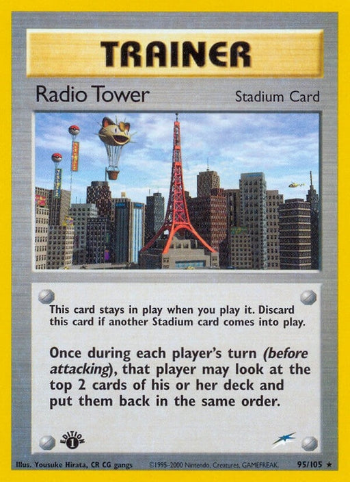 Image for Radio Tower (095/105) (Unlimited) [Neo Destiny] - Pokemon