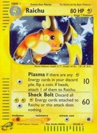 Image for Raichu (25) (025/165) (Holofoil) [Expedition] - Pokemon