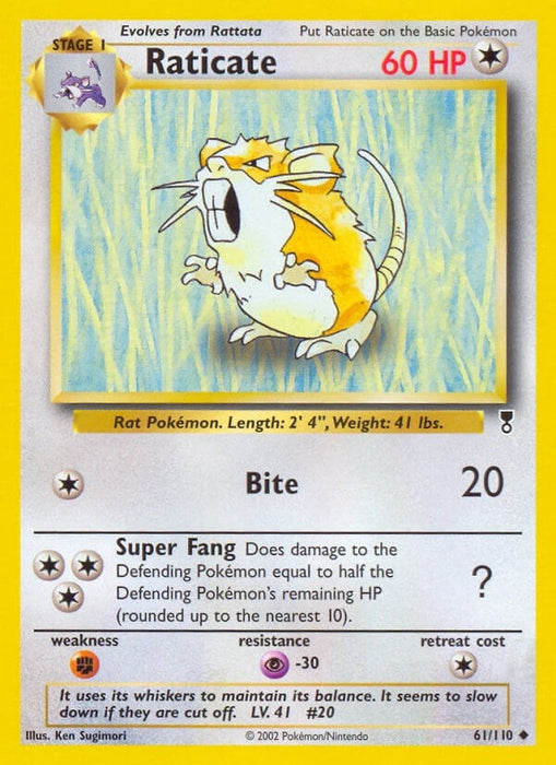 Image for Raticate (061/110) [Legendary Collection] - Pokemon