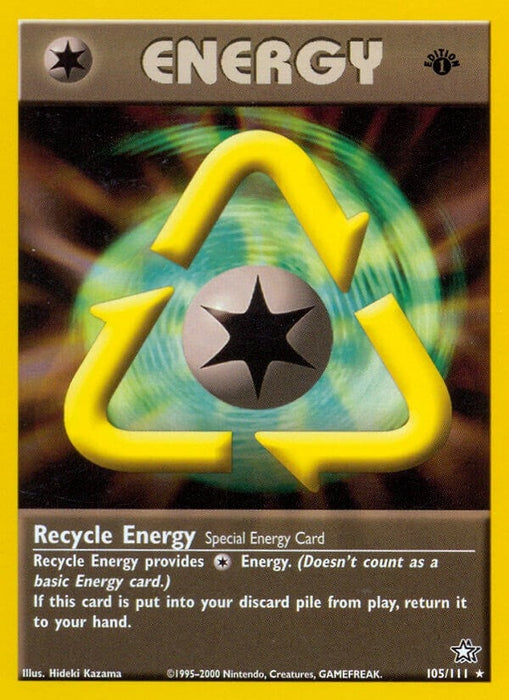 Image for Recycle Energy (105/111) (1st Edition) [Neo Genesis] - Pokemon
