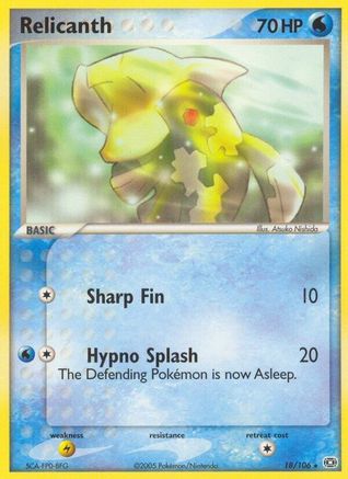 Relicanth (18/106) (Stamped) [EX: Emerald]