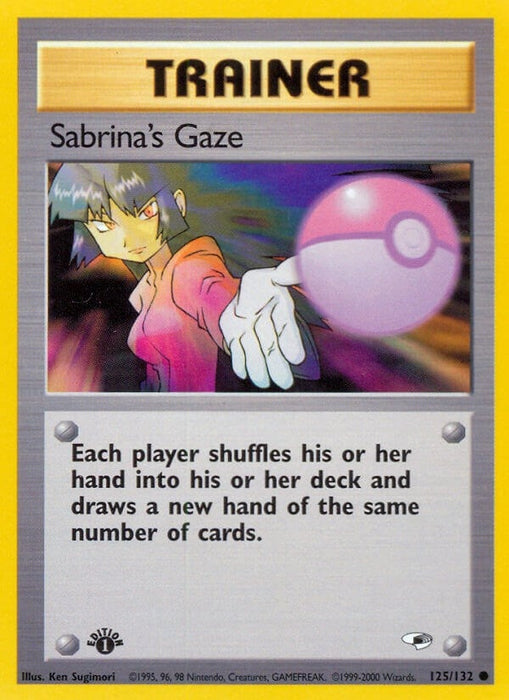 Image for Sabrina's Gaze (125/132) (Unlimited) [Gym Heroes] - Pokemon