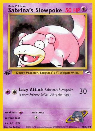 Sabrina's Slowpoke (95/132) [Gym Heroes Unlimited]