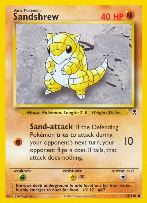 Image for Sandshrew (091/110) [Legendary Collection] - Pokemon